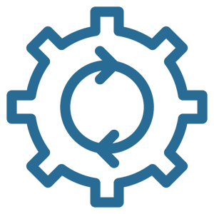 turning gear icon